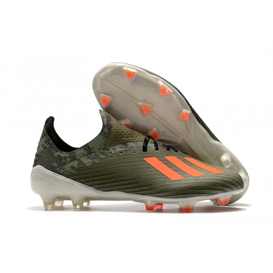 Adidas X 19.1 FG Green Orange 39-45