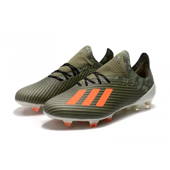 Adidas X 19.1 FG Green Orange 39-45