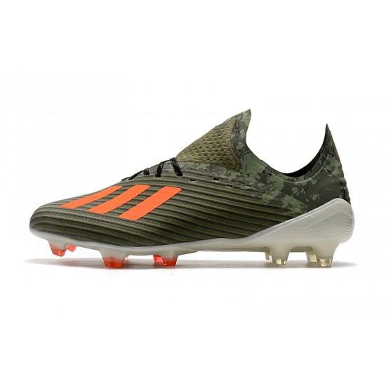 Adidas X 19.1 FG Green Orange 39-45