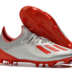 Adidas X 19.1 FG Silver Red 39-45