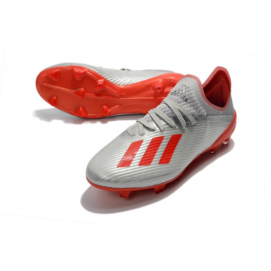 Adidas X 19.1 FG Silver Red 39-45