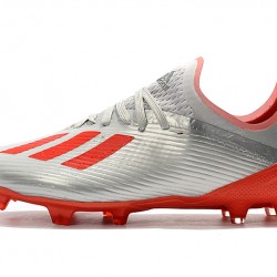 Adidas X 19.1 FG Silver Red 39-45