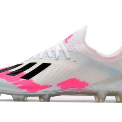 Adidas X 19.1 FG White Pink Black 35-45