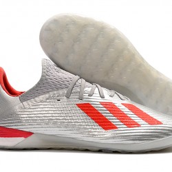 Adidas X 19.1 IC Silver Red 39-45