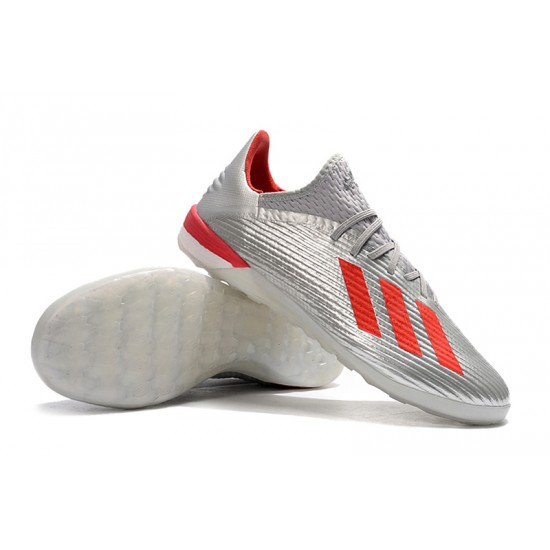 Adidas X 19.1 IC Silver Red 39-45