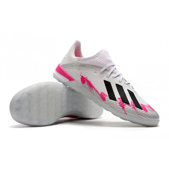 Adidas X 19.1 IC White Black Pink 39-45