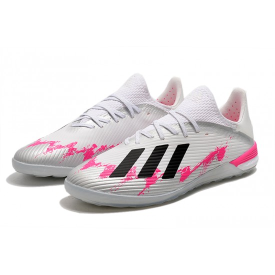 Adidas X 19.1 IC White Black Pink 39-45