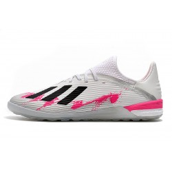Adidas X 19.1 IC White Black Pink 39-45