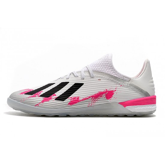 Adidas X 19.1 IC White Black Pink 39-45