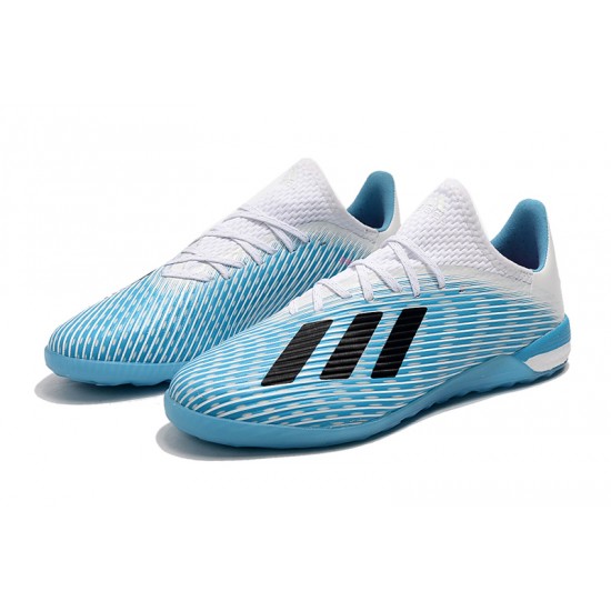 Adidas X 19.1 IC White Blue Black 39-45