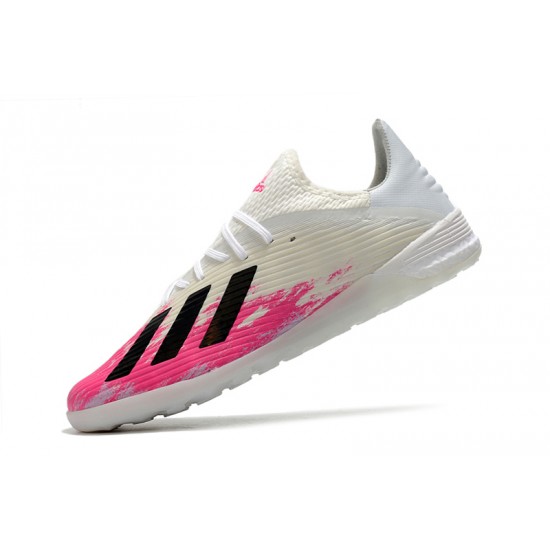 Adidas X 19.1 IC White Pink Black 39-45