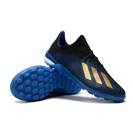 Adidas X 19.1 TF Blue Gold Black 39-45