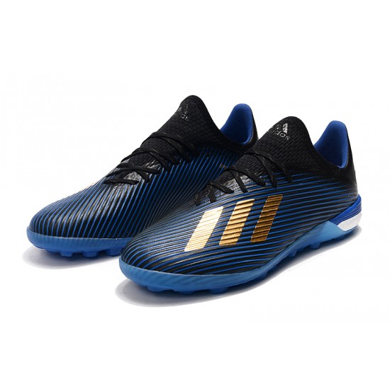 Adidas X 19.1 TF Blue Gold Black 39-45