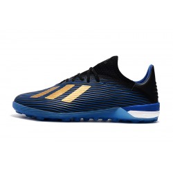 Adidas X 19.1 TF Blue Gold Black 39-45