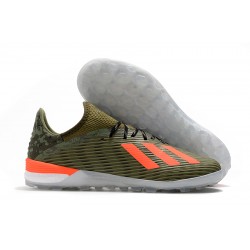 Adidas X 19.1 TF Green Orange 39-45