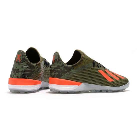 Adidas X 19.1 TF Green Orange 39-45