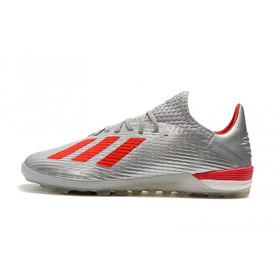 Adidas X 19.1 TF Silver Red 39-45