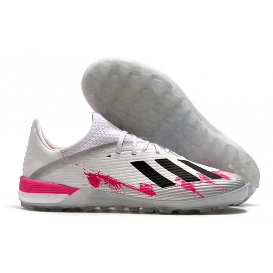 Adidas X 19.1 TF White Black Pink 39-45