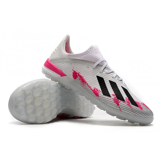 Adidas X 19.1 TF White Black Pink 39-45