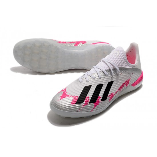 Adidas X 19.1 TF White Black Pink 39-45