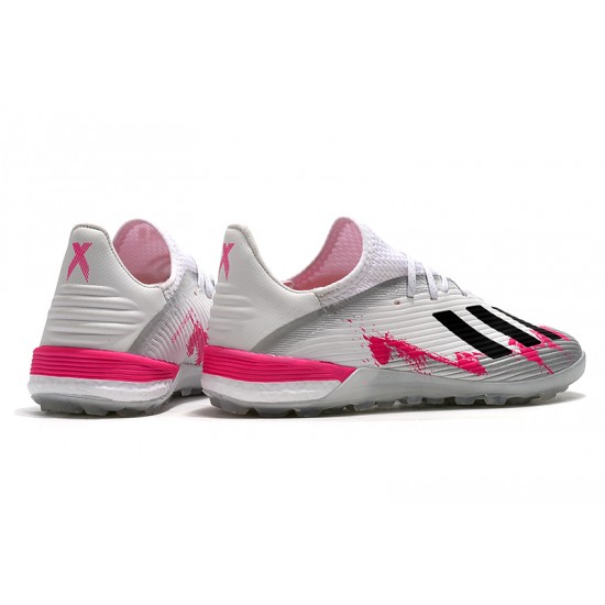 Adidas X 19.1 TF White Black Pink 39-45