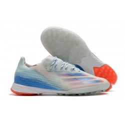 Adidas X Ghosted.1 TF White Blue Orange 39-45