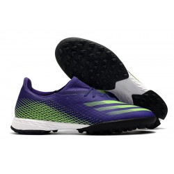 Adidas X Ghosted.3 TF Purple Green 39-45