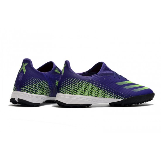Adidas X Ghosted.3 TF Purple Green 39-45