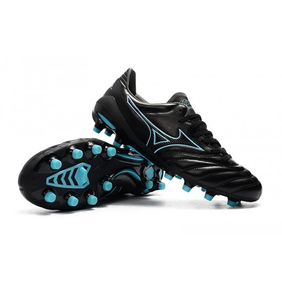 Mizuno Morelia Neo II Made in Japan Black Blue 39-45