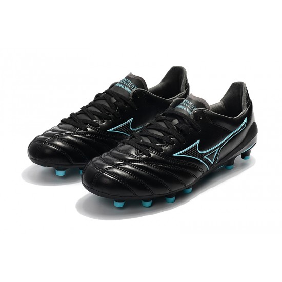 Mizuno Morelia Neo II Made in Japan Black Blue 39-45