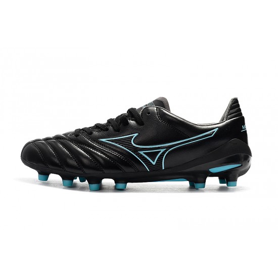 Mizuno Morelia Neo II Made in Japan Black Blue 39-45