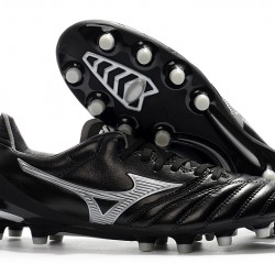 Mizuno Morelia Neo II Made in Japan Black Silver 39-45