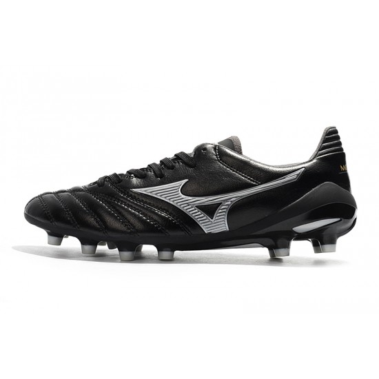 Mizuno Morelia Neo II Made in Japan Black Silver 39-45