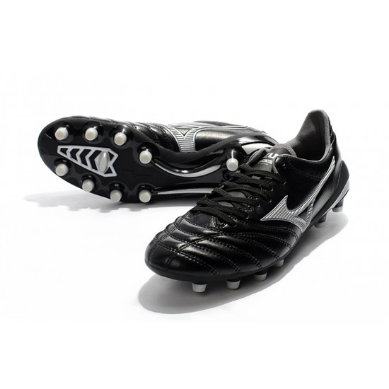 Mizuno Morelia Neo II Made in Japan Black Silver 39-45