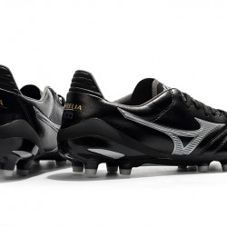 Mizuno Morelia Neo II Made in Japan Black Silver 39-45