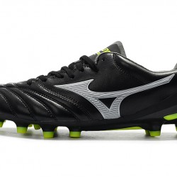 Mizuno Morelia Neo II Made in Japan Black Silver Green 39-45