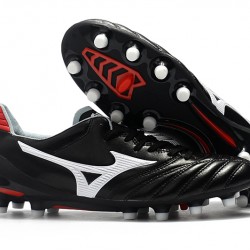 Mizuno Morelia Neo II Made in Japan Black Silver Red 39-45