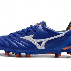 Mizuno Morelia Neo II Made in Japan Blue White Orange 39-45