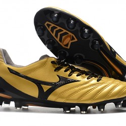 Mizuno Morelia Neo II Made in Japan Gold Black 39-45