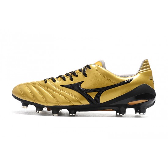 Mizuno Morelia Neo II Made in Japan Gold Black 39-45