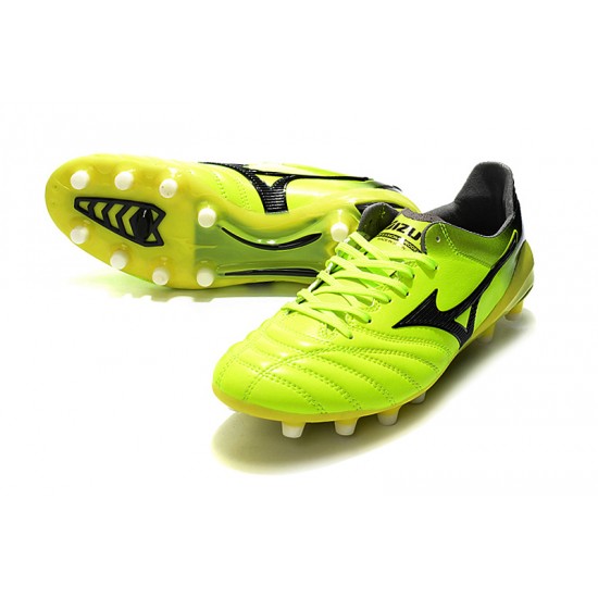 Mizuno Morelia Neo II Made in Japan Green Black 39-45