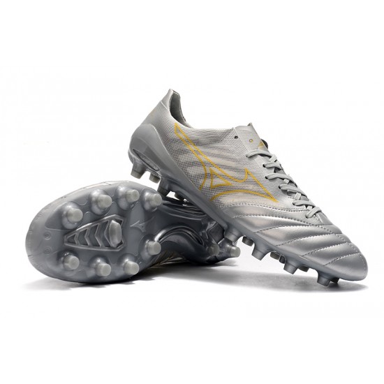 Mizuno Morelia Neo II Made in Japan Grey Gold 39-45