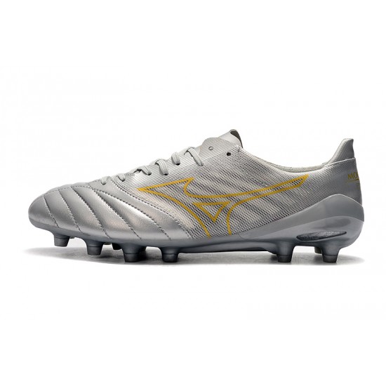 Mizuno Morelia Neo II Made in Japan Grey Gold 39-45