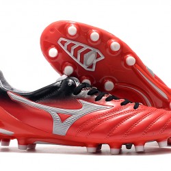 Mizuno Morelia Neo II Made in Japan Red Silver 39-45