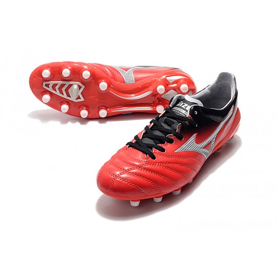 Mizuno Morelia Neo II Made in Japan Red Silver 39-45