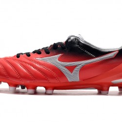 Mizuno Morelia Neo II Made in Japan Red Silver 39-45