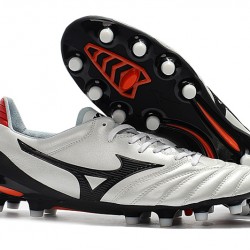 Mizuno Morelia Neo II Made in Japan Silver Black 39-45