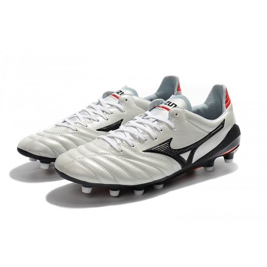 Mizuno Morelia Neo II Made in Japan Silver Black 39-45