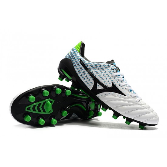 Mizuno Morelia Neo II Made in Japan White Black Green 39-45