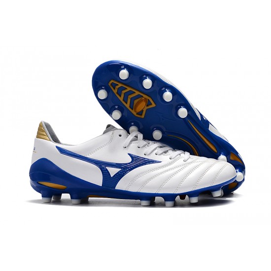 Mizuno Morelia Neo II Made in Japan White Blue 39-45